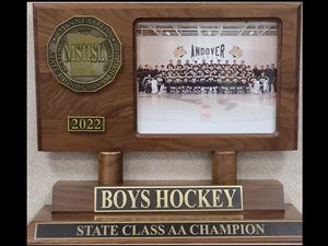 2022 Boys Hockey State Class AA Champions